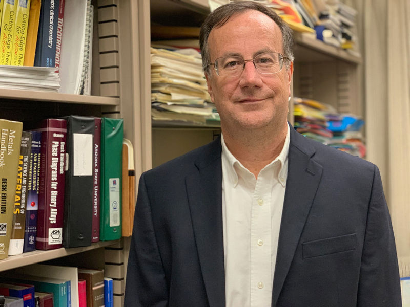 James Adams, a professor and researcher at Arizona State University